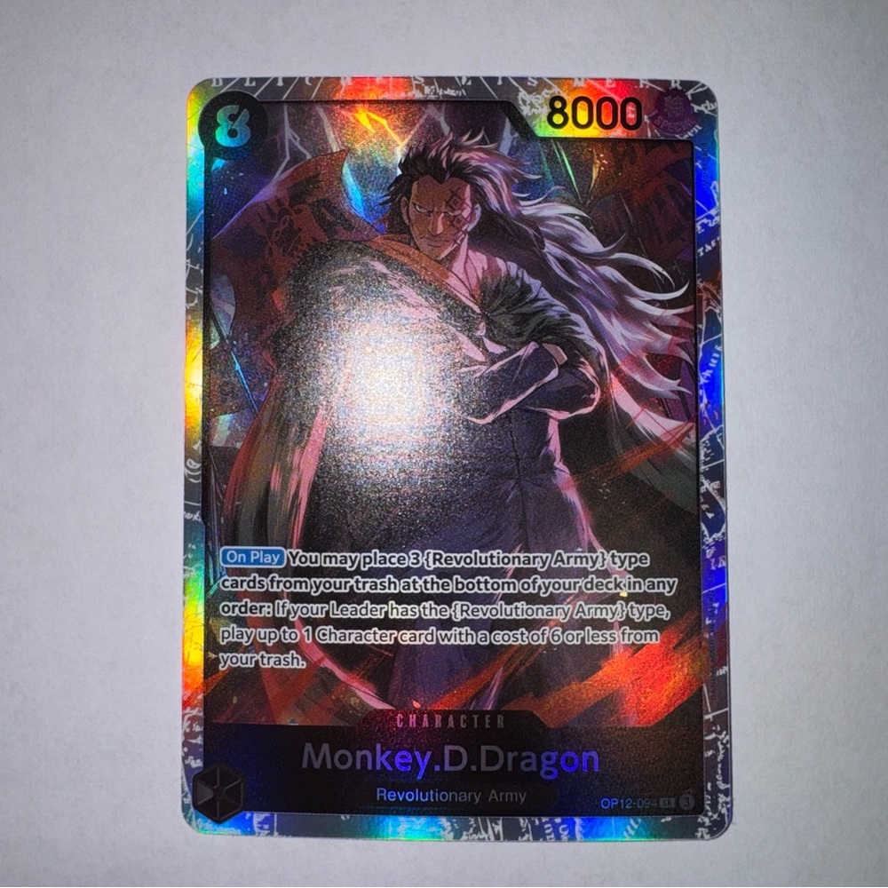 Monkey.D.Dragon - OP12-094 - SR - Foil One Piece NM